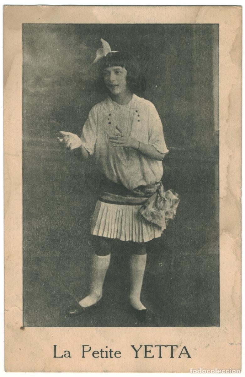 Postales: Actriz Belle &Eacute;poque YETTA, La Petite_Sin datos