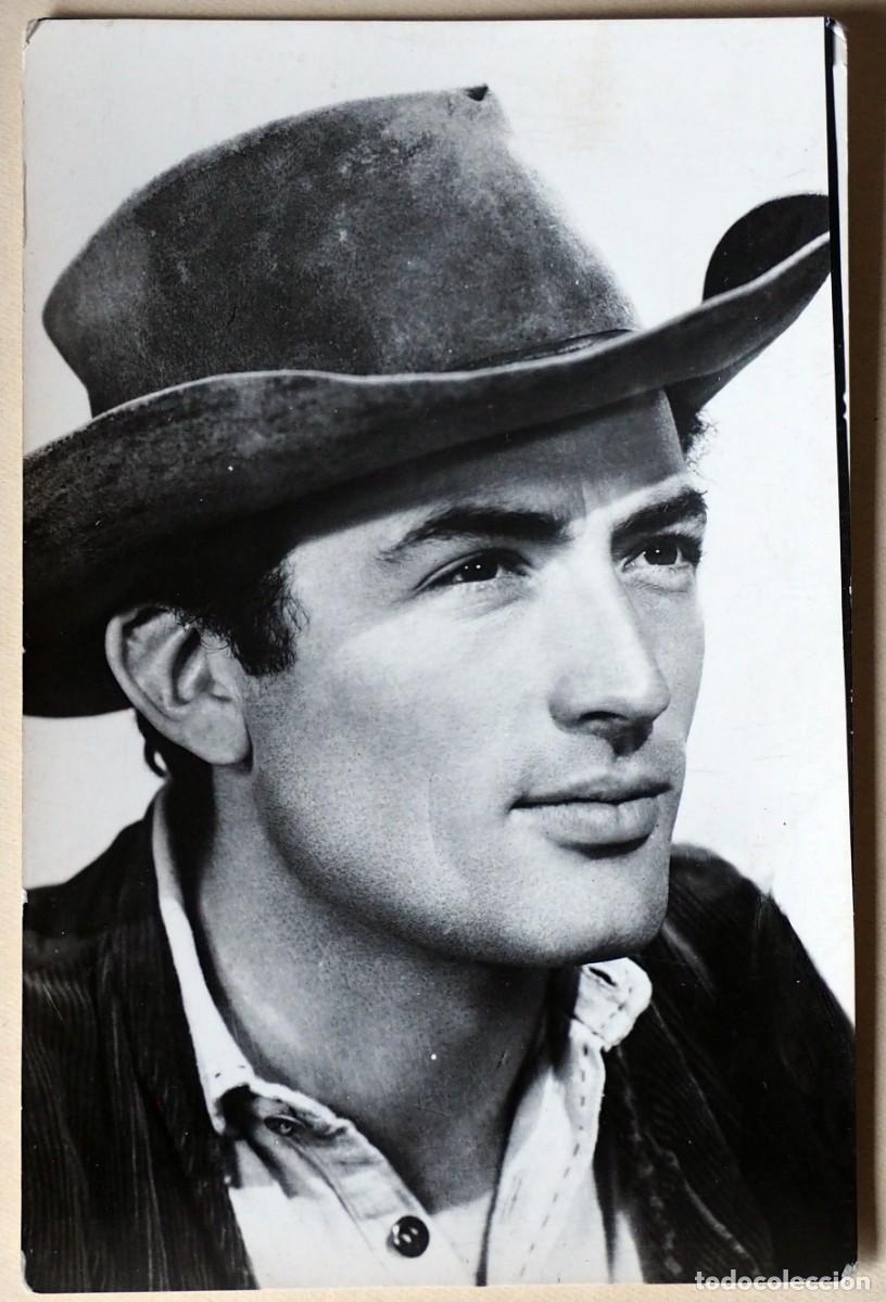 Postales: POSTAL DE GREGORY PECK. ARCHIVO BERMEJO