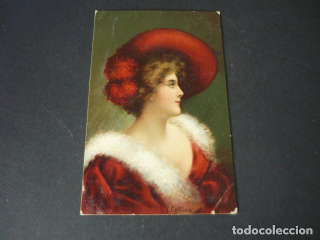 Postales: MUJER ELEGANTE POSTAL