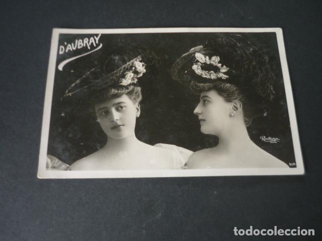 Cartoline: D&acute;AUBRAY ARTISTA CANTANTE POSTAL