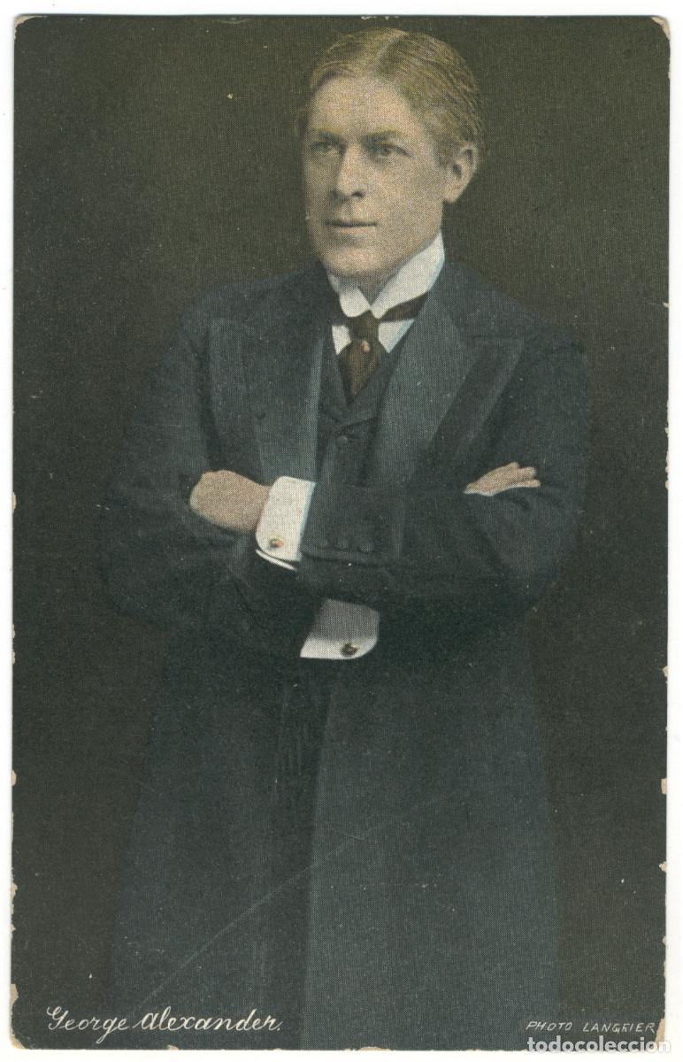 Postales: Actor eduardiano ALEXANDER, George_Shurey's Publications. Photo Langfier