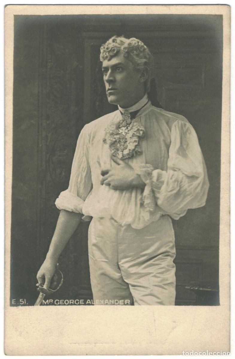 Postales: Actor eduardiano ALEXANDER, George_Alfred Ellis & Wal&eacute;ry. E 51