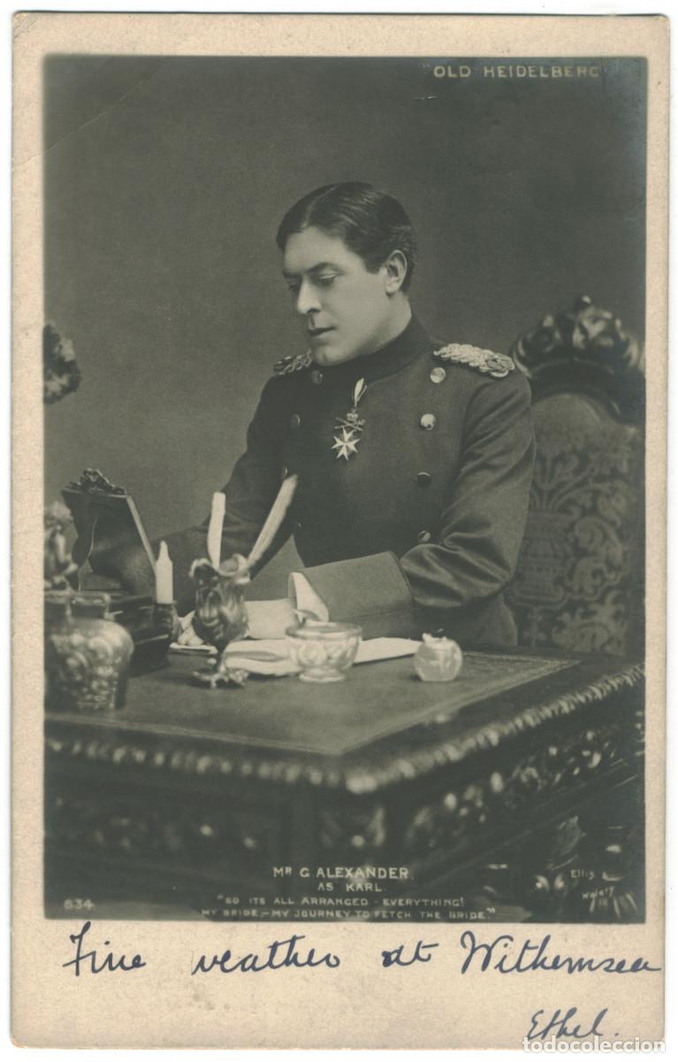 Postales: Actor eduardiano ALEXANDER, George_Beagles. 634. As Karl. Photo Ellis & Wal&eacute;ry