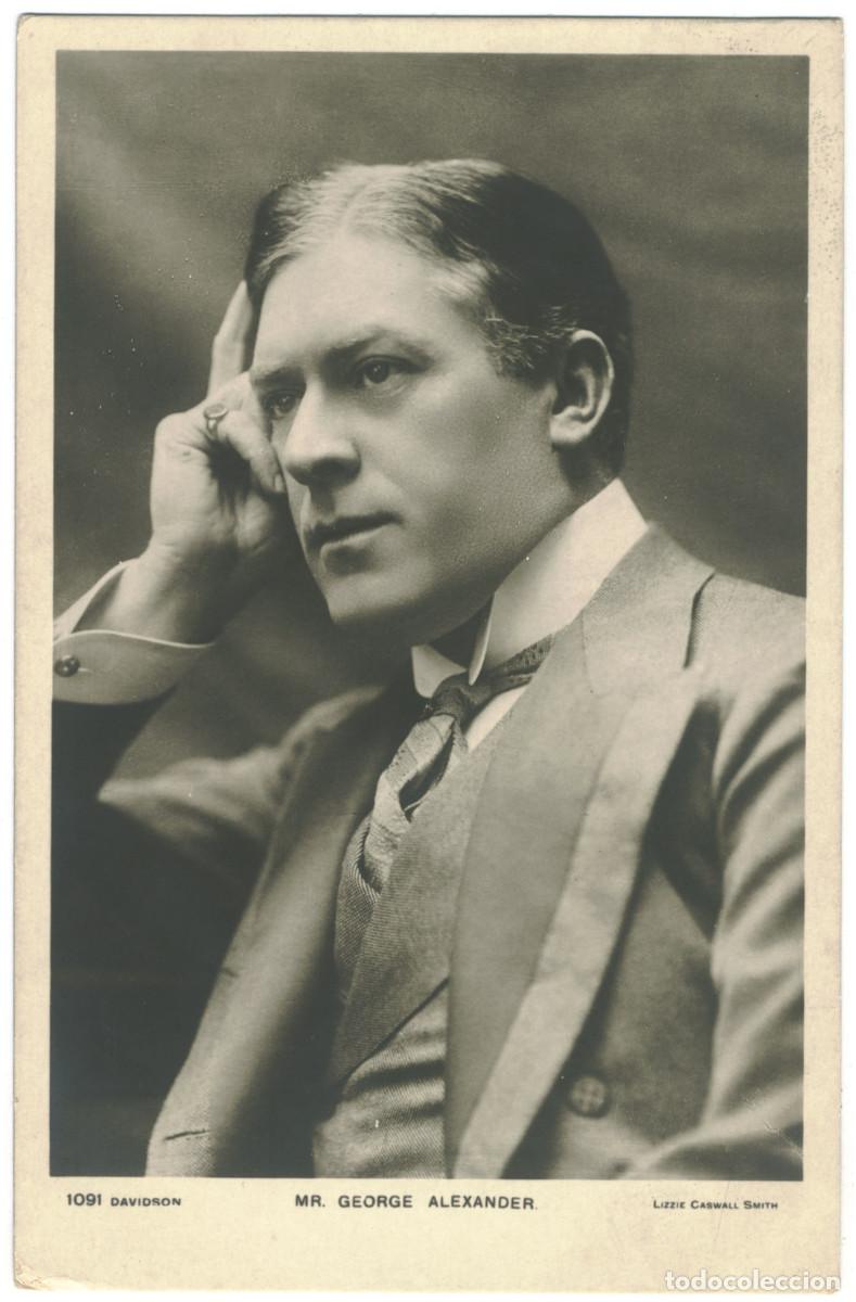 Postales: Actor eduardiano ALEXANDER, George_Davidson. 1091. Photo Lizzie Caswall Smith