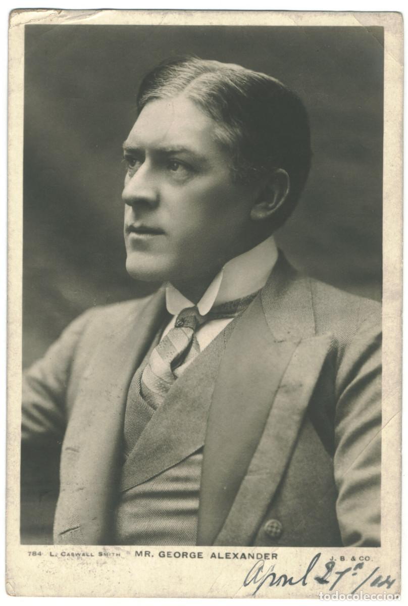 Postales: Actor eduardiano ALEXANDER, George_Beagles. 784. Photo Lizzi e Caswall Smith