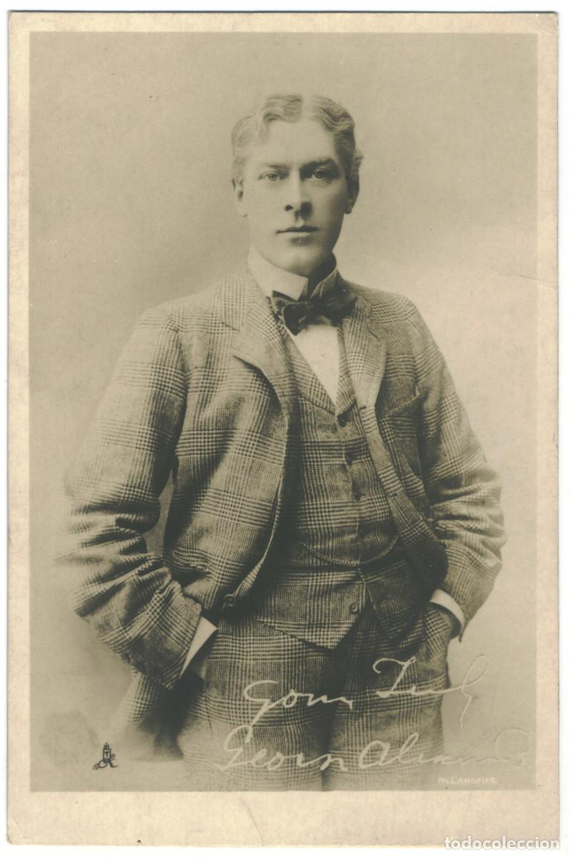 Postales: Actor eduardiano ALEXANDER, George_Raphael Tuck. Stage Favourites. 5001. Photo Langfier