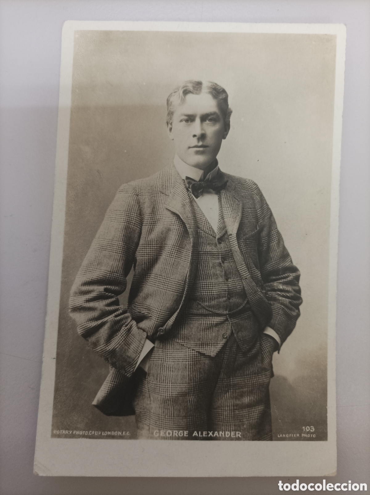 Postales: Actor eduardiano ALEXANDER, George_Rotary; 103. Photo Langfier
