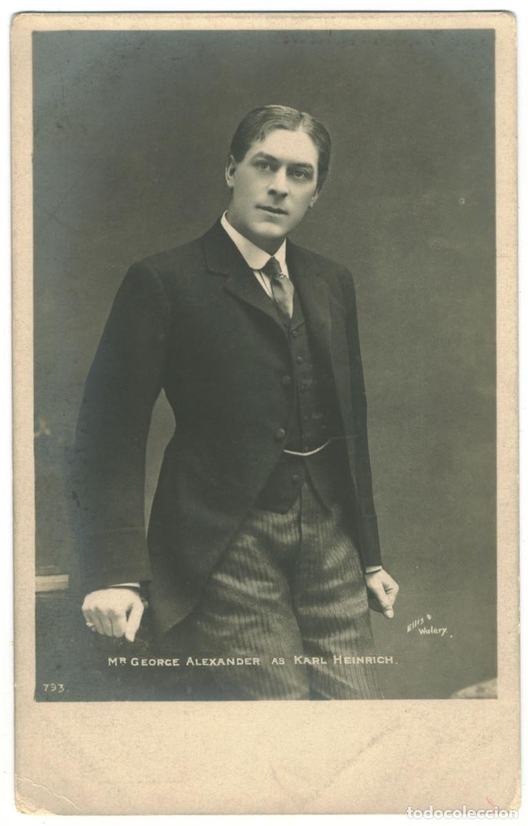 Postales: Actor eduardiano ALEXANDER, George_Beagles. 793. As Karl Heinrich. Photo Ellis & Wal&eacute;ry