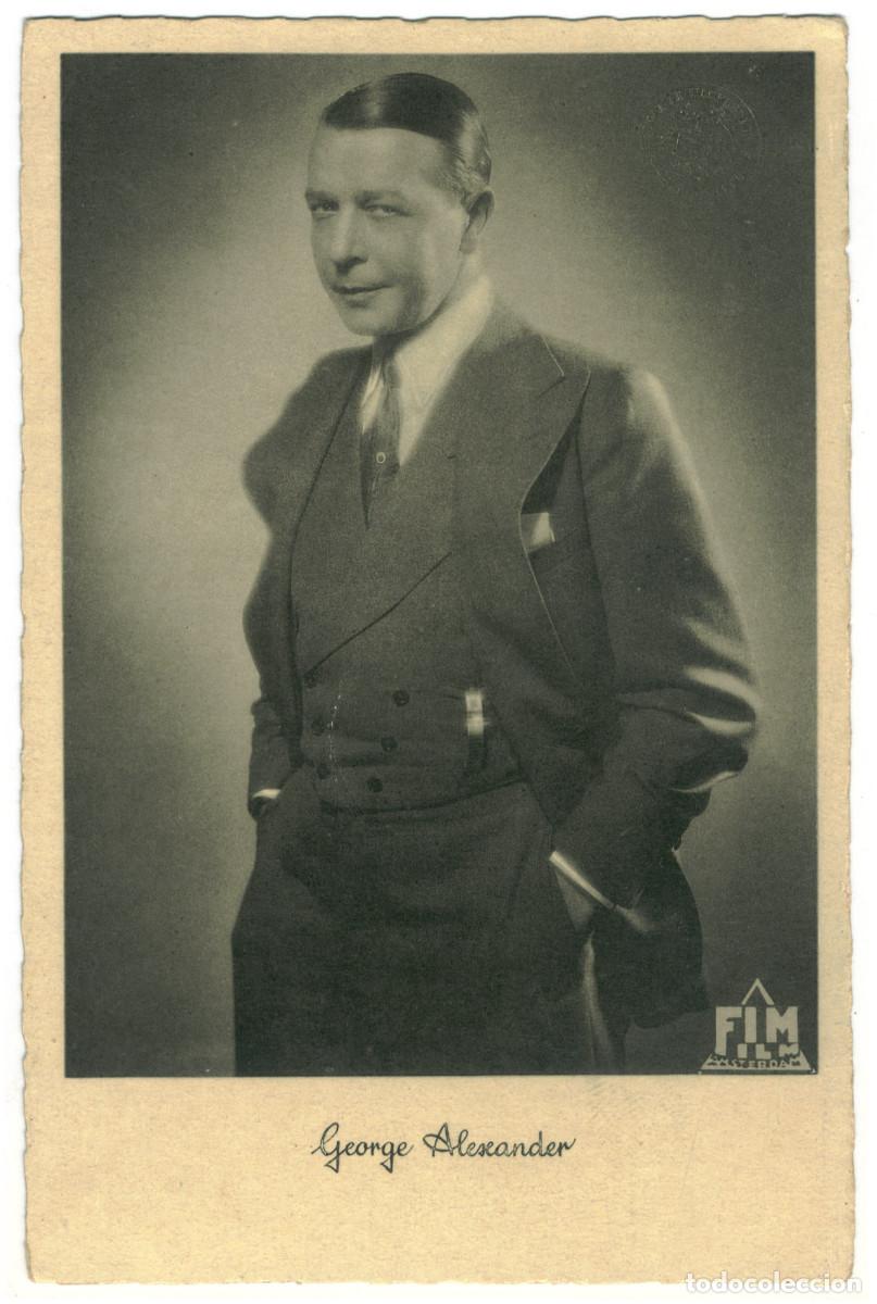 Postales: Actor eduardiano ALEXANDER, George_FIM Film (Amsterdam). 17