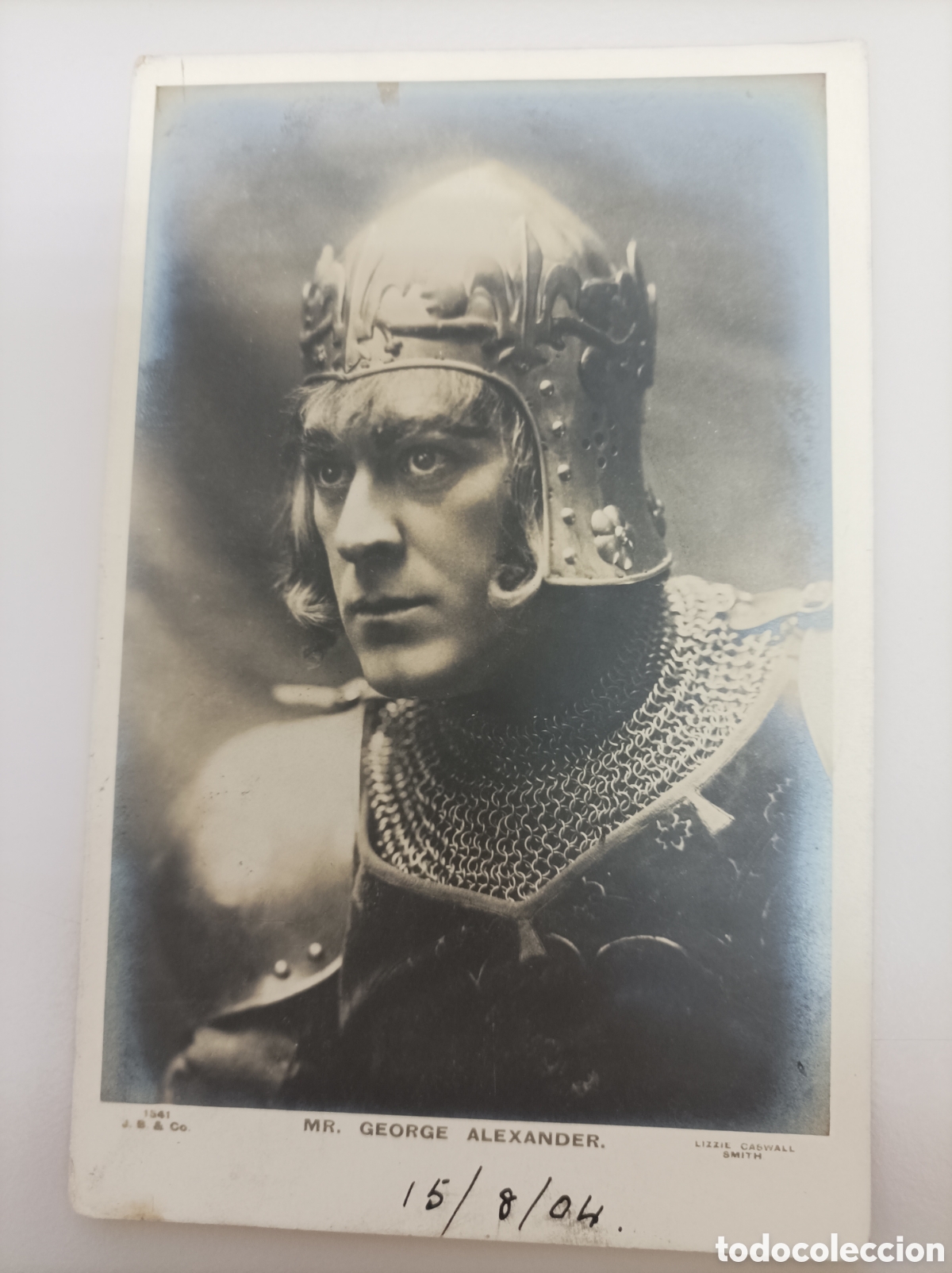 Postales: Actor eduardiano ALEXANDER, George_Hartmann; 1494. Photo Lizzie Caswall Smith