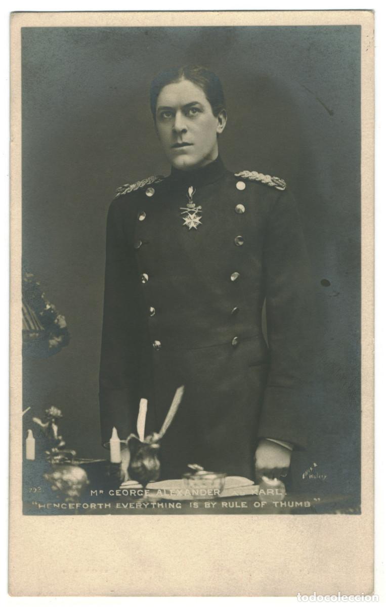 Postales: Actor eduardiano ALEXANDER, George_Beagles. 792. As Karl in Hencefort Everything Is By Rule of Thumb