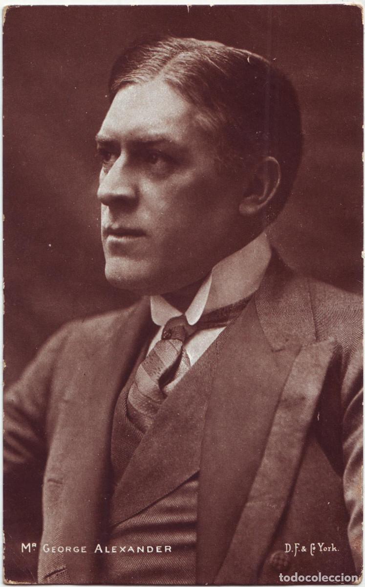 Postales: Actor eduardiano ALEXANDER, George_Delittle, Fenwick & Co. Photo Lizzie Caswall Smith