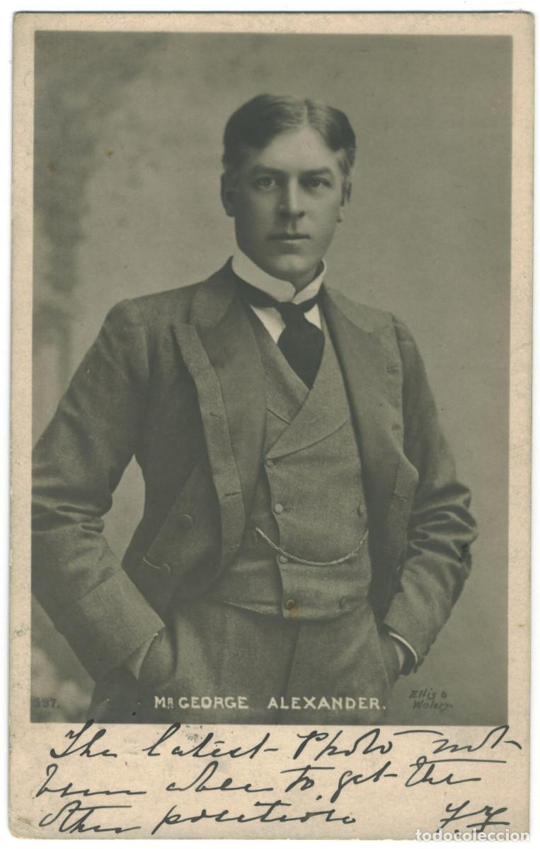 Postales: Actor eduardiano ALEXANDER, George_Beagles. 697. Photo Ellis & Wal&eacute;ry