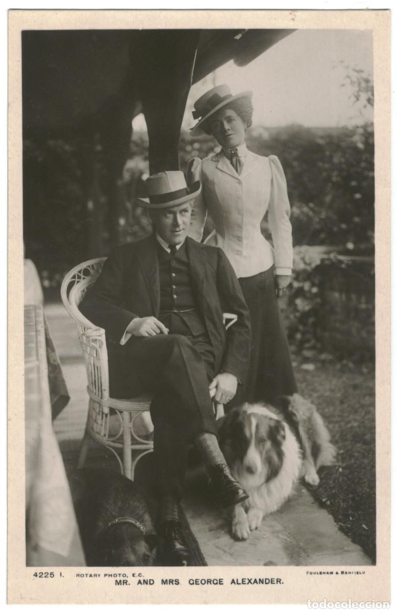 Postales: Serie 5 Postales Actor ALEXANDER, George & Mrs._Rotary. 4225 E, H, I, K, L