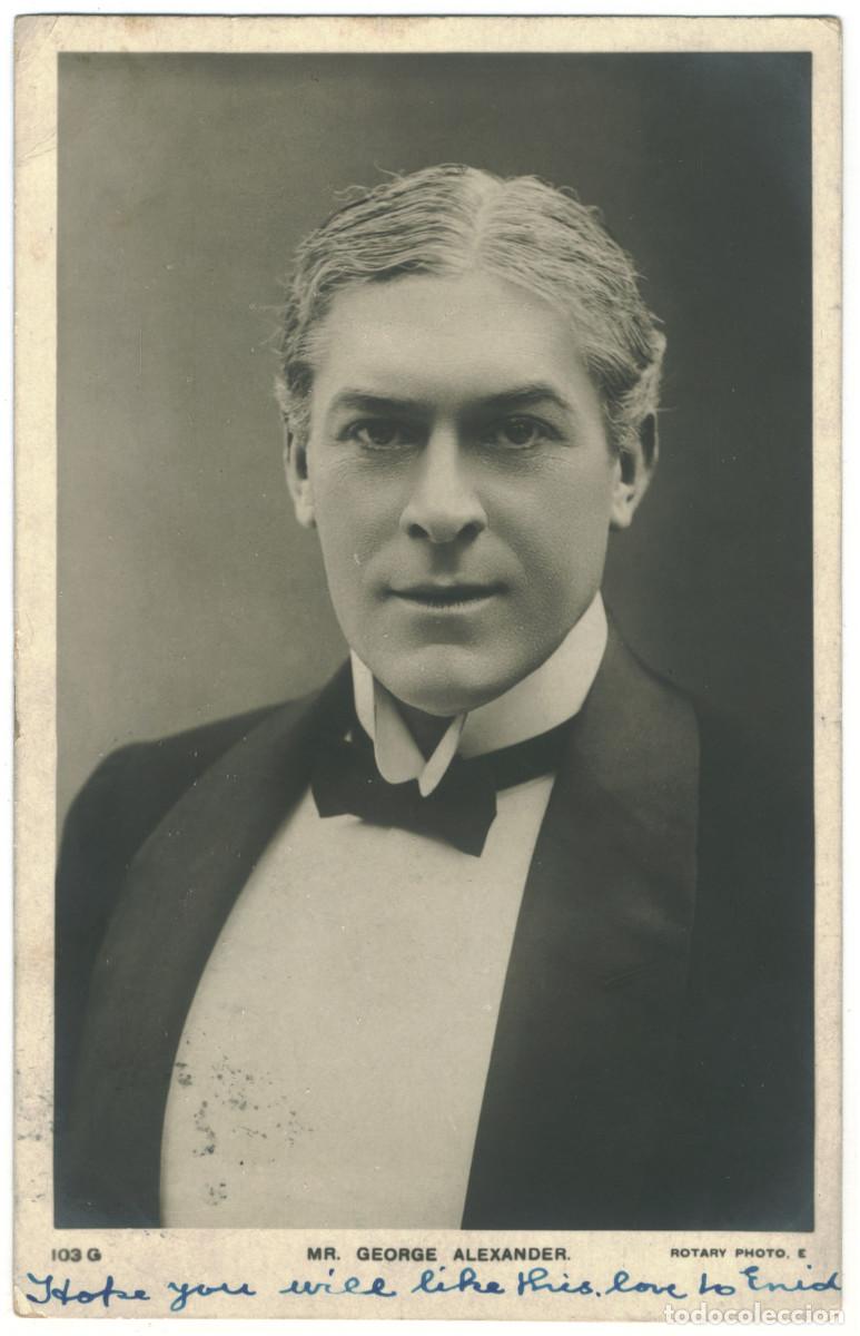 Postales: Serie 10 Postales Actor eduardiano ALEXANDER, George_ Rotary. 103 A, C, F, G, I, K, L, N, O, Q