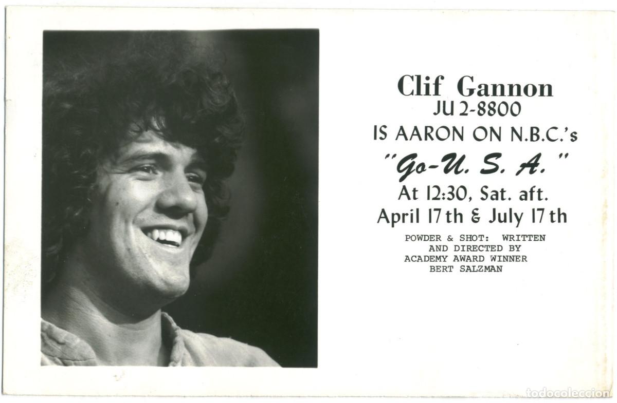 Postales: Actor televisi&oacute;n GANNON, Clif_Sin datos. In Go-U.S.A