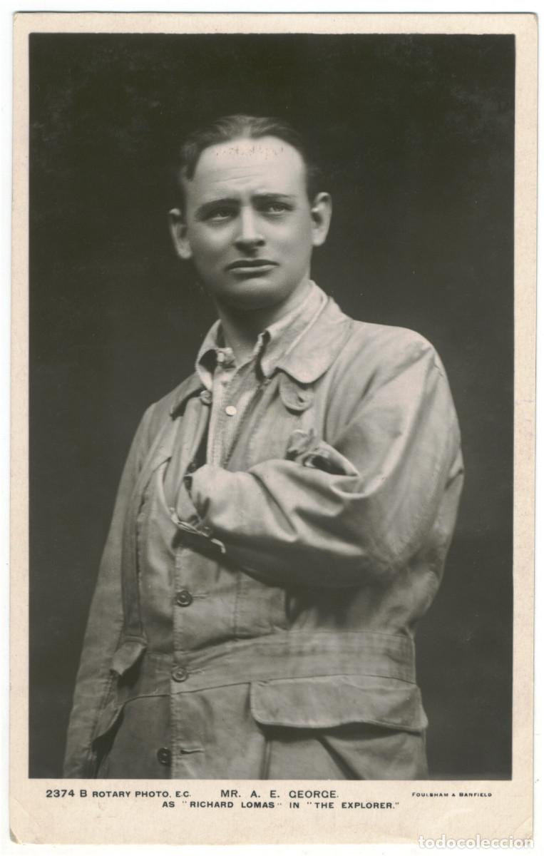 Postales: 2 Postales Actor GEORGE, A. E._Rotary. 2374 B, C. As Richard Lomas & Captain Fluellen (shakespeare)