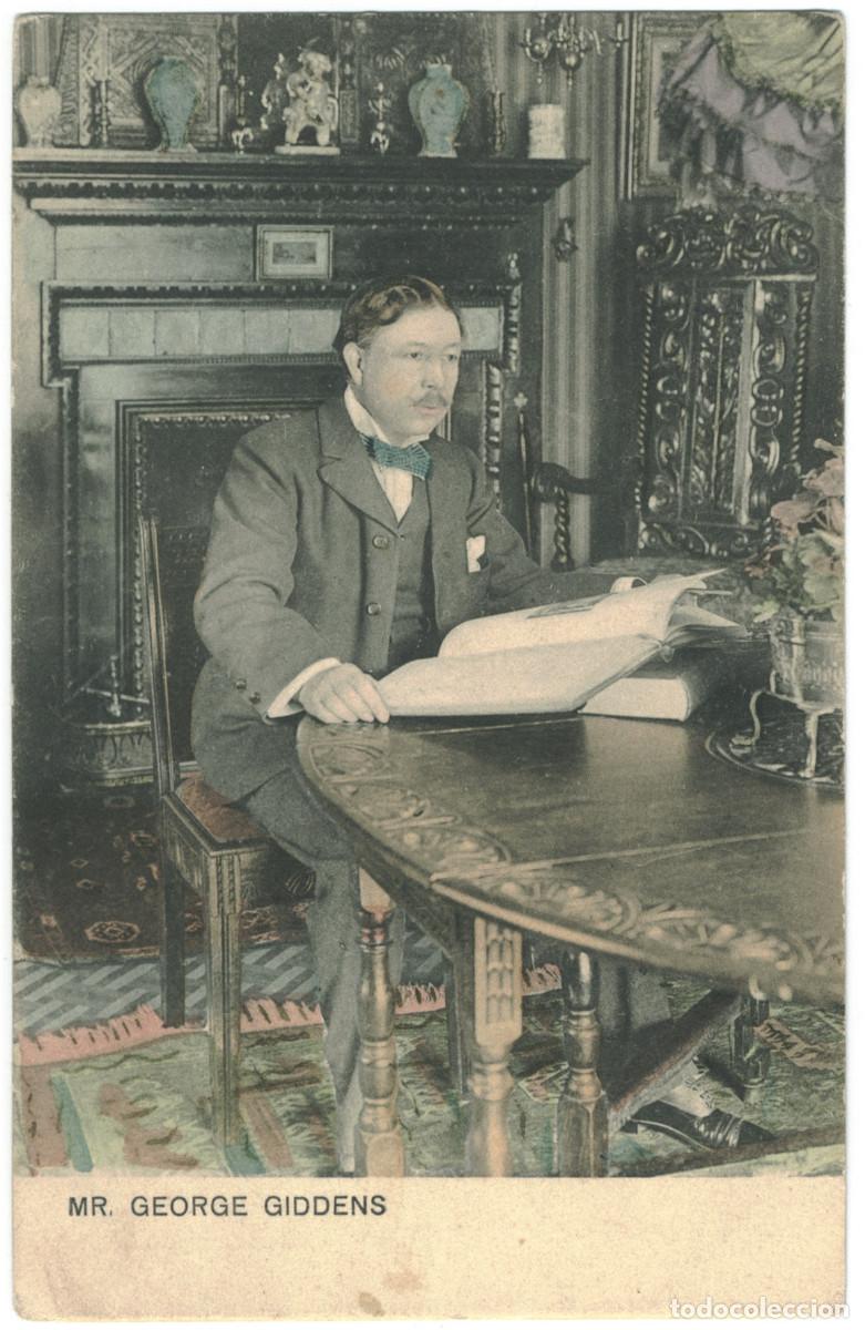 Postales: Actor eduardiano GIDDENS, George_H. M. Actors & Actresses