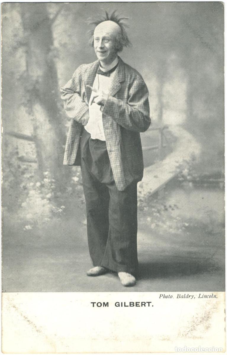 Postales: Actor eduardiano GILBERT, Tom (music-hall)_Sin datos. Photo Baldry