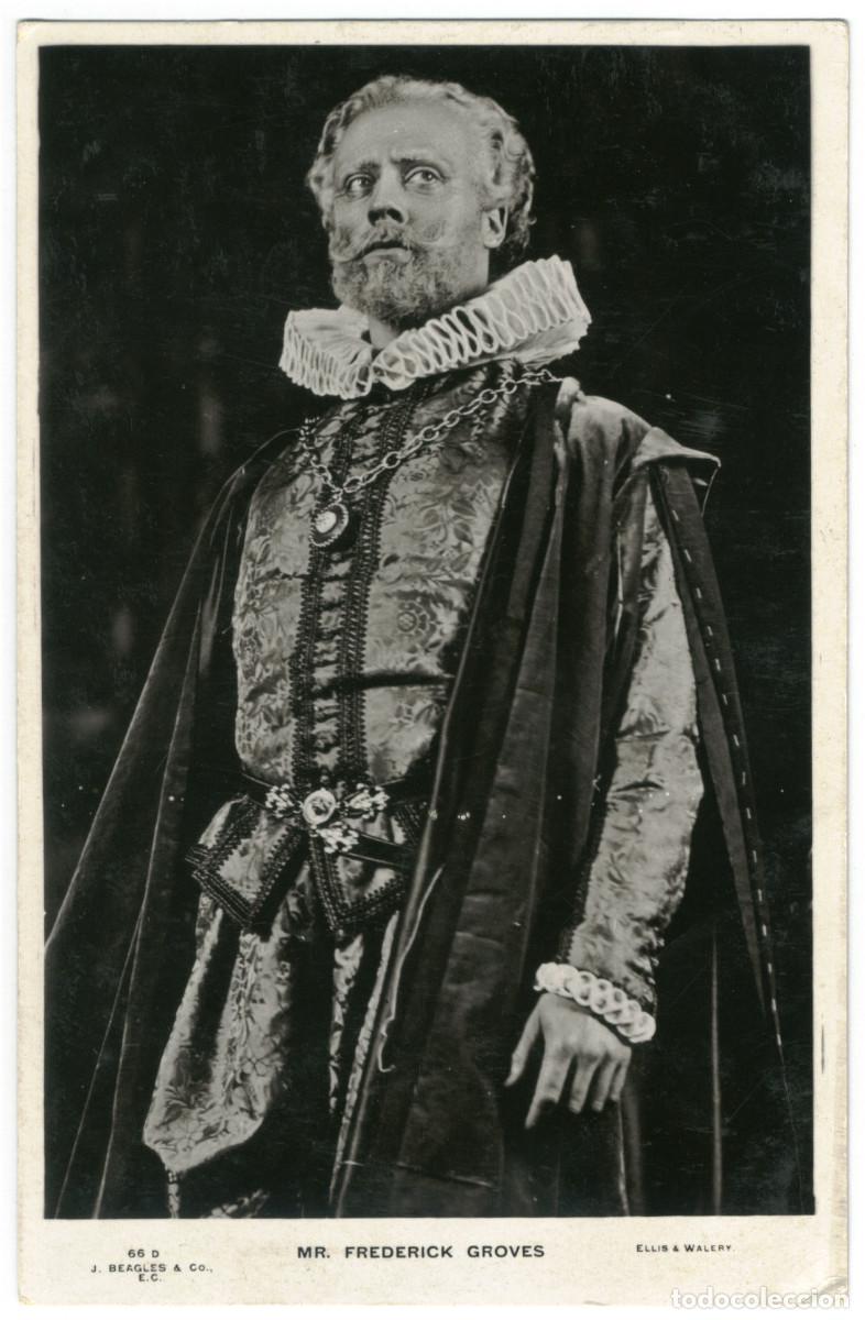 Postales: Actor eduardiano GROVES, Frederick_Beagles. 66 D. Photo Ellis & Walery