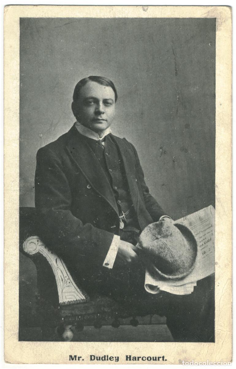 Postales: Actor eduardiano HARCOURT, Dudley_Sin datos