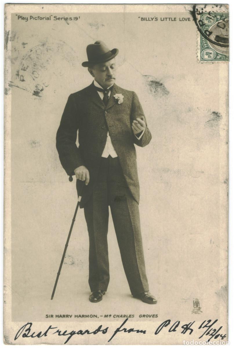Postales: Actor eduardiano HARMON, Harris_Raphael Tuck. Play Pictorial. 19 I. Billy's Little Love Affair