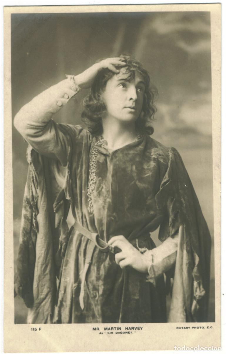 Postales: Actor eduardiano HARVEY, Martin_Rotary. 115 F. As Sir Dagonet