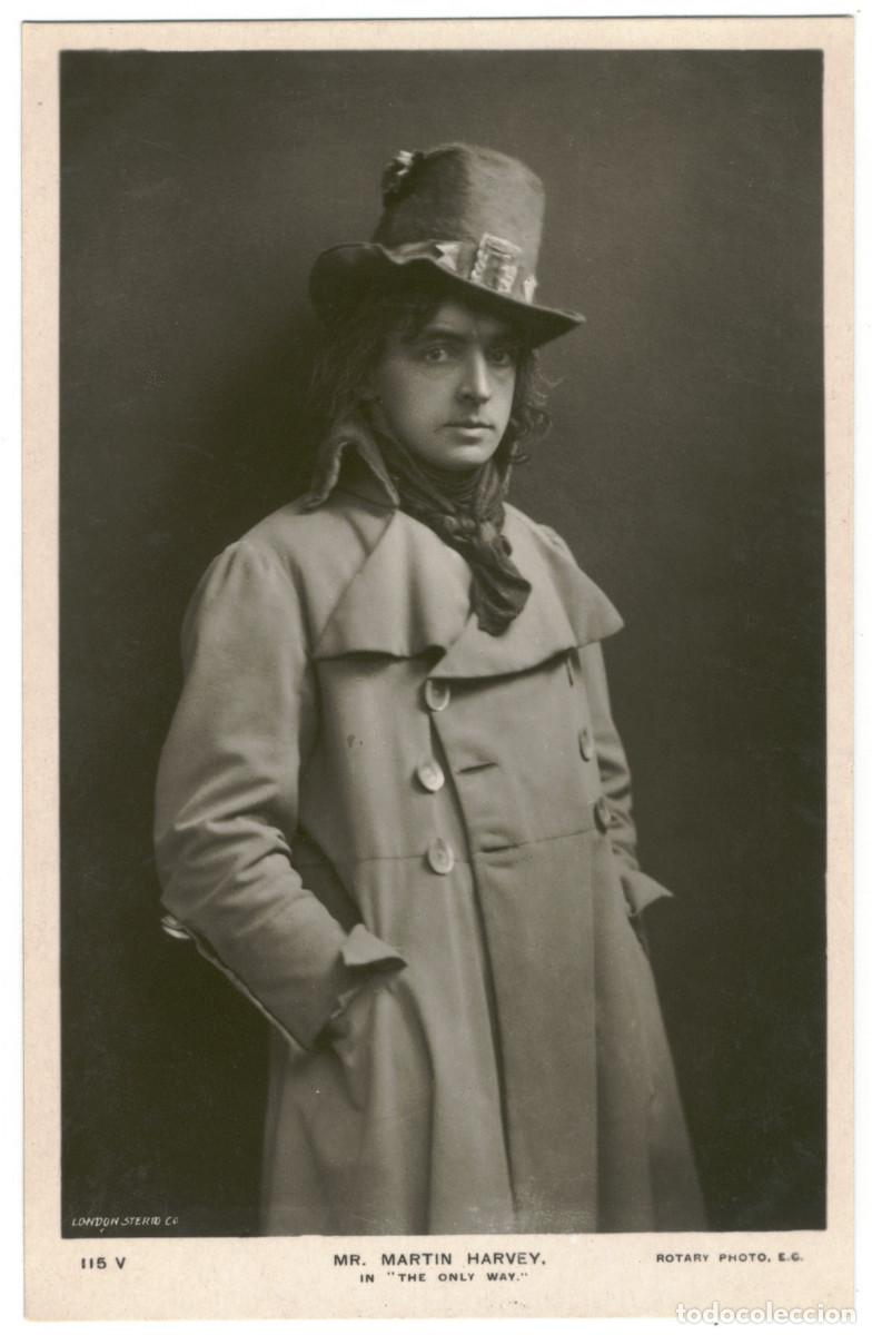 Postales: Actor eduardiano HARVEY, Martin_Rotary. 115 V. In The Only Way. Photo London Stereo