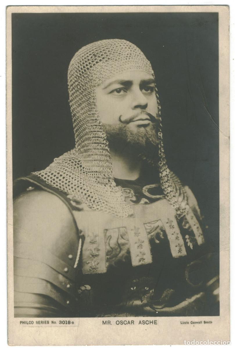Postales: Actor eduardiano Oscar ASCHE_Philco. 3018 a. Photo Lizzie Caswall Smith