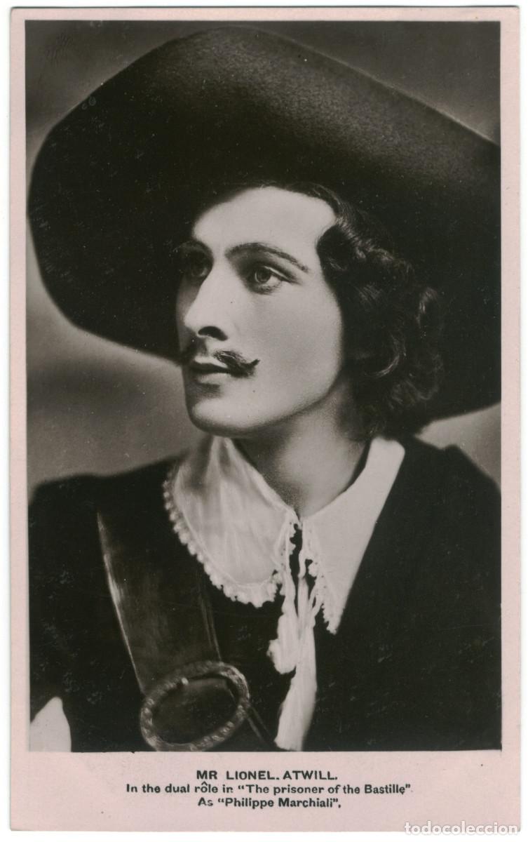 Postales: Actor eduardiano ATWILL, Lionel_Sin datos. As King Louis XIV in The Prisoner of the Bastille