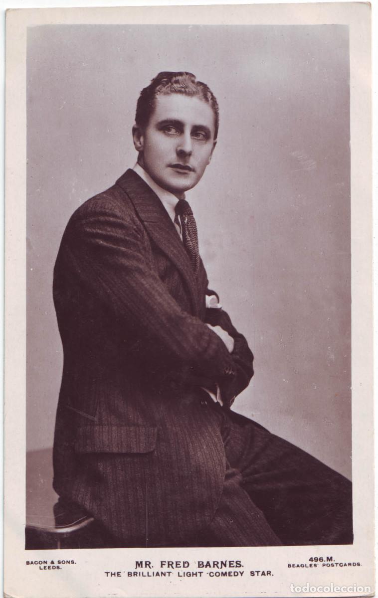Postales: Actor eduardiano BARNES, Fred_Beagles; 465 K. Photo Dobson Studios