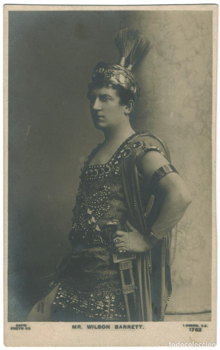 Postales: Actor eduardiano BARRETT, Wilson_Rapid. 1762