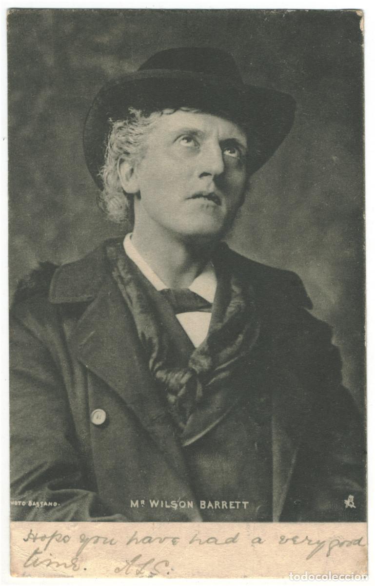 Postales: Actor eduardiano BARRETT, Wilson_Raphael Tuck. Celebrities of the Stage. 1052. Photo Bassano