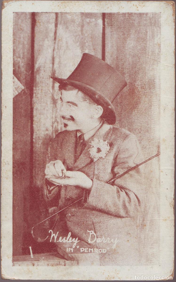 Postales: Actor eduardiano BARRY, Wesley. IN Penrod_Sin datos