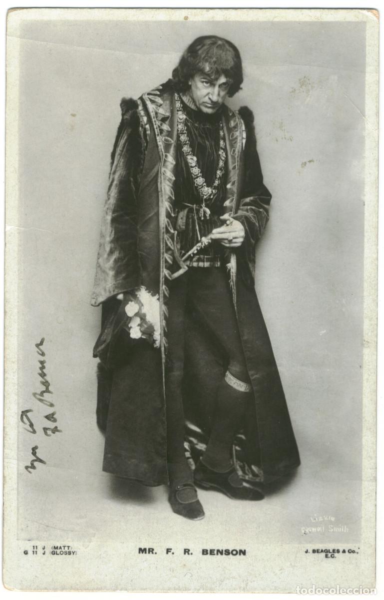 Postales: 3 Postales Actor eduardiano BENSON, Frank R._Beagles; 11, 11 J, K