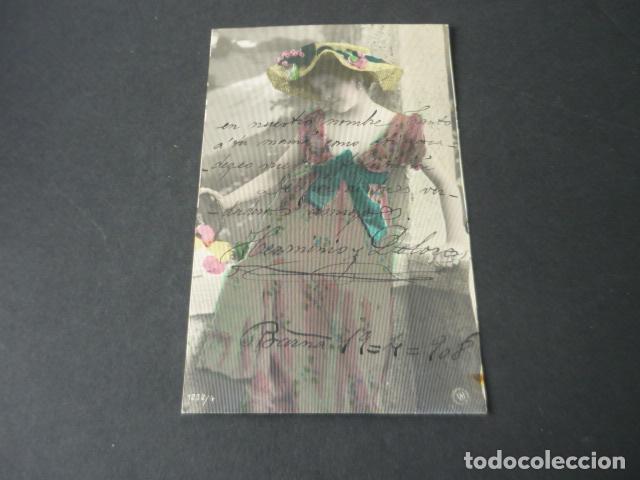 Postkarten: MUJER ELEGANTE POSTAL