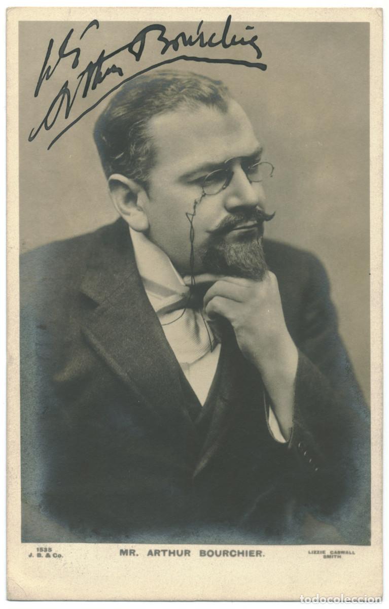 Postales: Actor eduardiano BOURCHIER, Arthur_Beagles; 1535. Lizzie Caswall Smith. Autograph Firmada