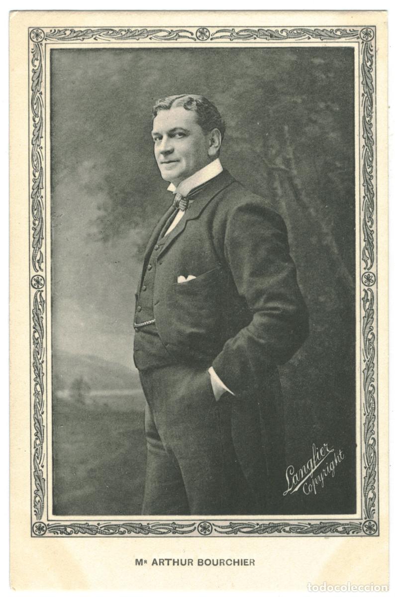 Postales: Actor eduardiano BOURCHIER, Arthur_Langfier