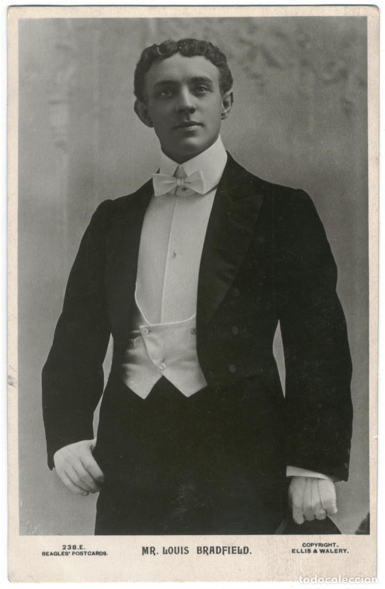 Postales: Actor eduardiano BRADFIELD, Louis_Beagles; 238 E. Photo Ellis & Walery