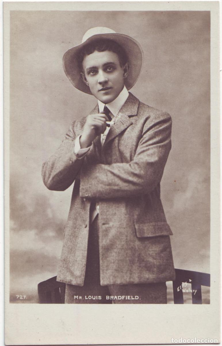 Postales: Actor eduardiano BRADFIELD, Louis_Beagles. 727. Photo Ellis & Walery