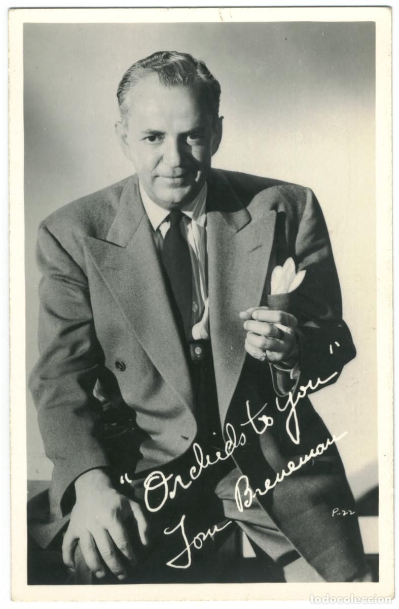 Postales: Actor eduardiano BRENEMAN, Tom_Los Angeles. P 22. Editorial Sign