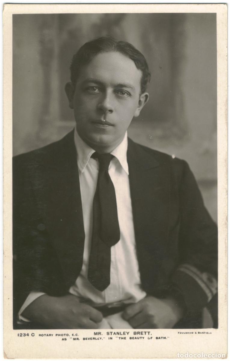 Postales: Actor eduardiano BRETT, Stanley_Rotary; 1234 C. As Mr. Beverley in The Beauty of Bath
