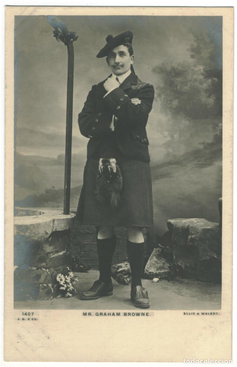 Postales: Actor eduardiano BROWNE, Graham_Beagles. 1407. Photo Ellis & Wal&eacute;ry