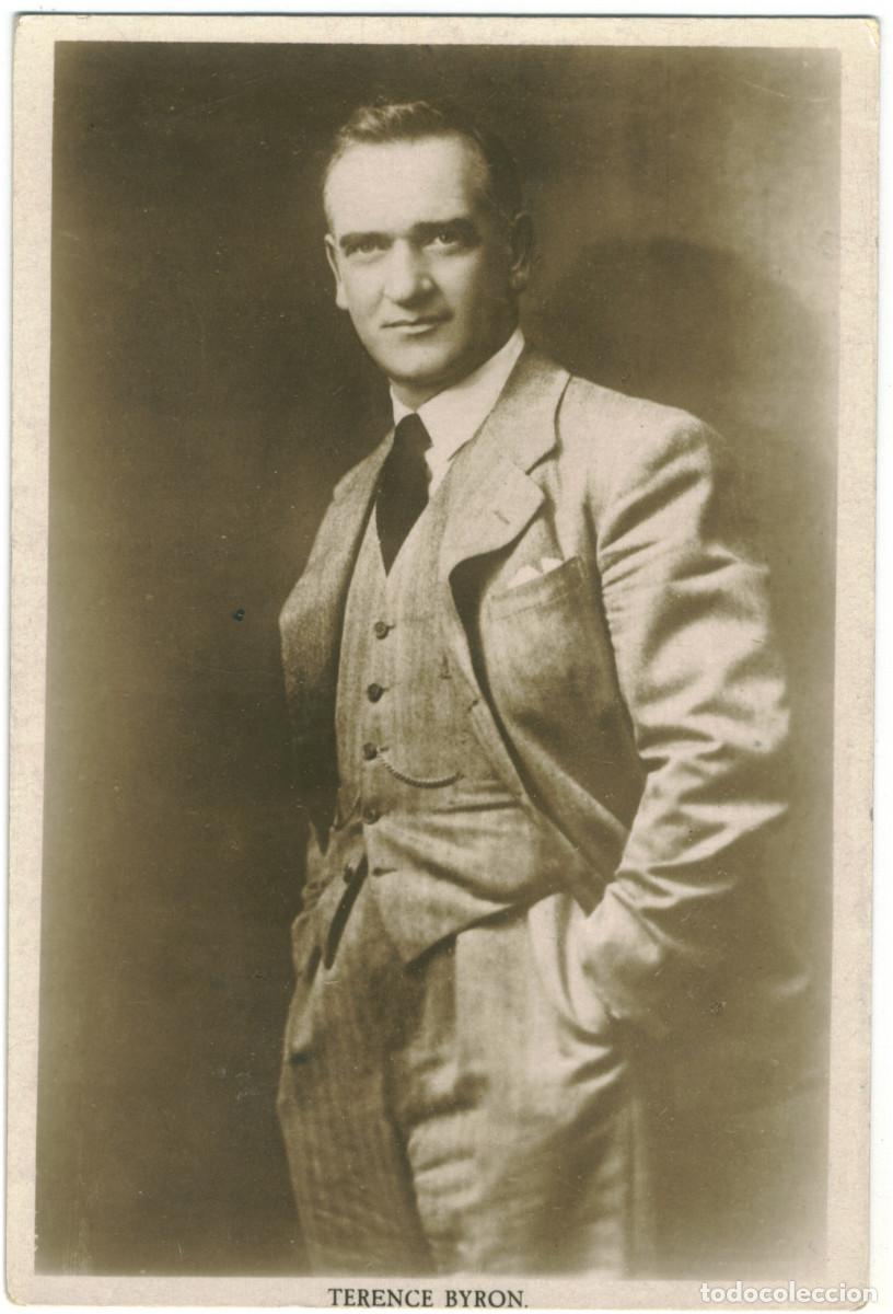 Postales: Actor eduardiano BYRON, Terence_Guaranted Real Photo & British Manufacture