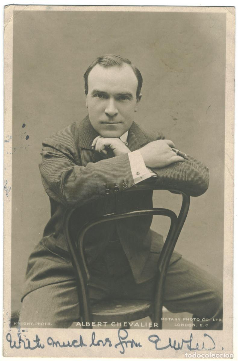 Postales: Actor eduardiano CHEVALIER, Maurice_Rotary. Photo Knight