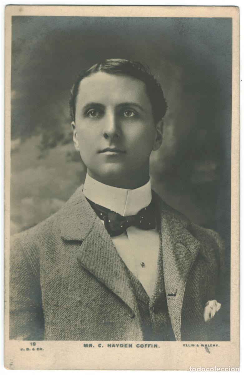 Postales: 3 Postales Actor eduardiano COFFIN, Hayden_Beagles 19 [a], E, K