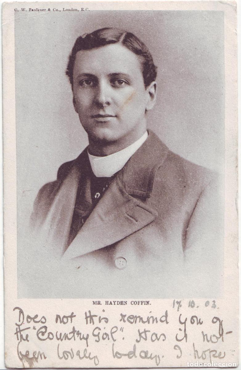 Postales: Actor eduardiano COFFIN, Hayden_Rotary; 3082