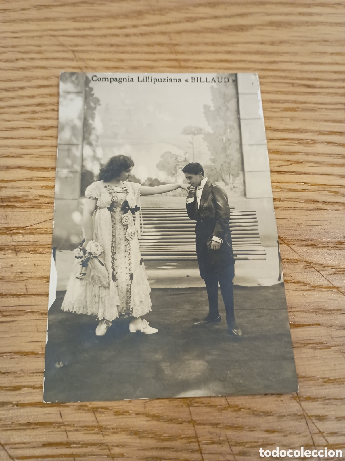Postales: COMPAGNIA LILLIPUZIANA &rdquo;BILLAUD&rdquo; - A. ESPLUGA, BARCELONA