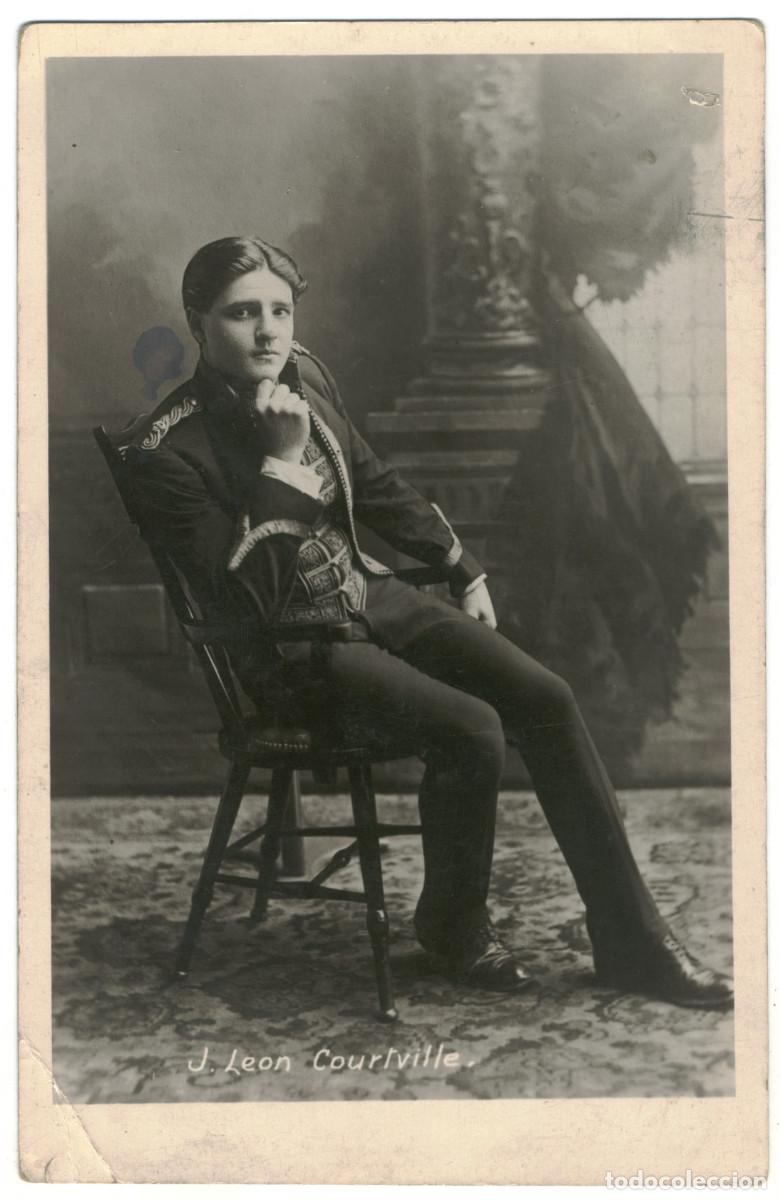 Postales: Actor eduardiano COURTVILLE, J. Leon_Sin datos