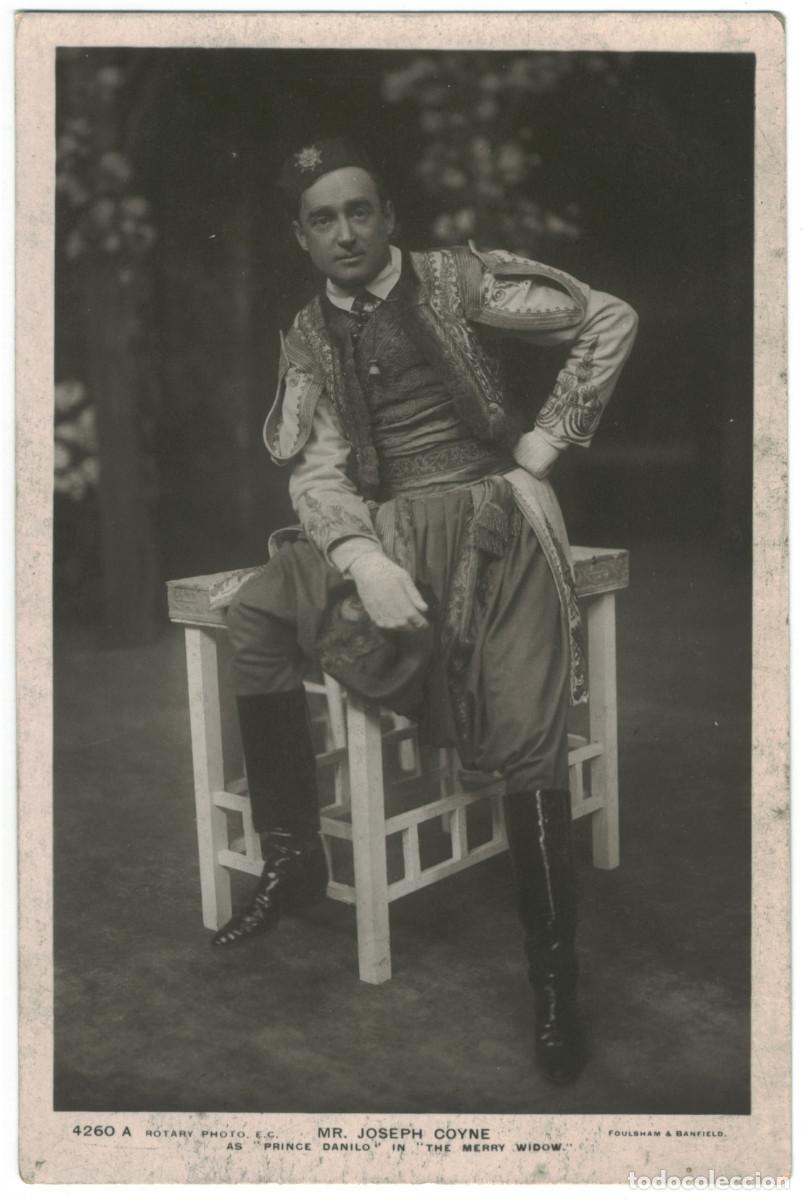 Postales: 7 Postales Actor eduardiano COYNE, Joseph_Rotary. 4260 A, B, C, D, E, H, I